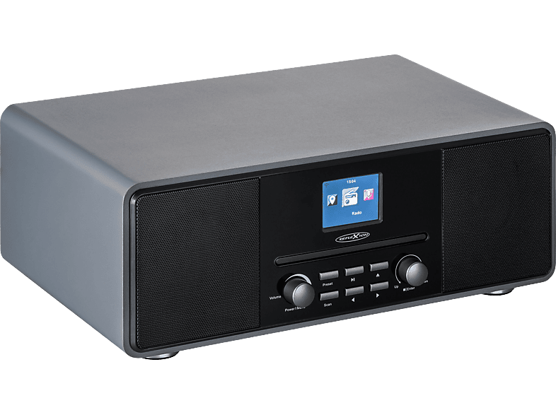 Reflexion DAB+ Radio Mit CD Player & Bluetooth - 2x80W Mattgrau