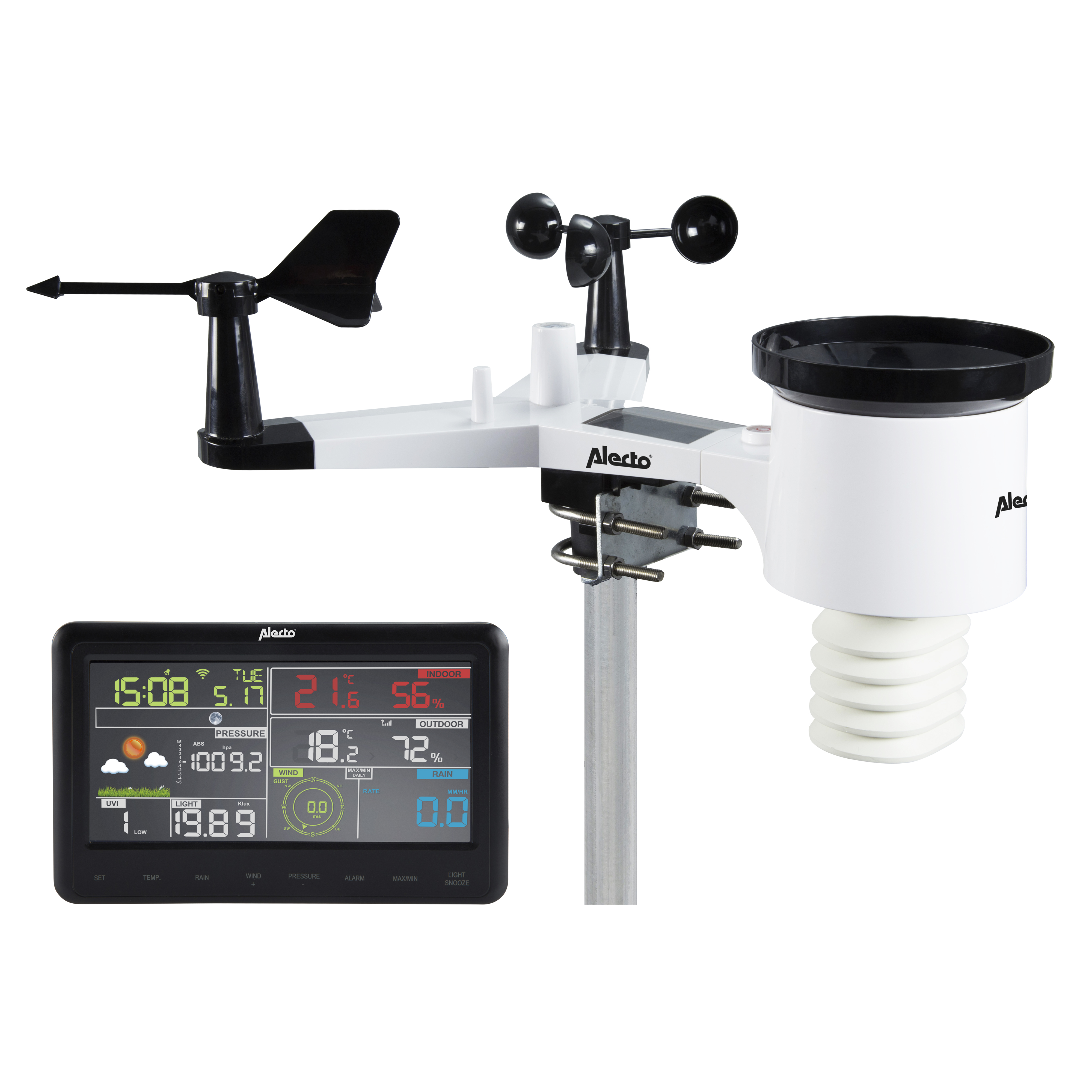 ALECTO Alecto WS-5500 + WS-05 Weerstation