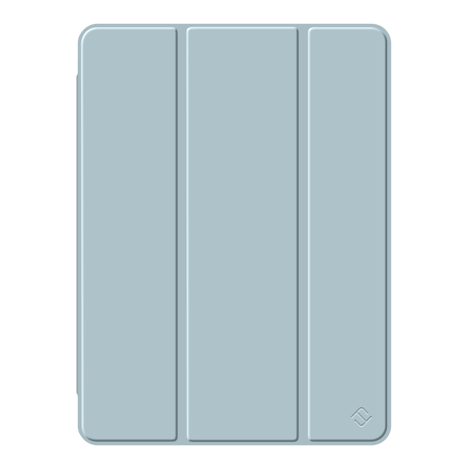 Apple FINTIE Kunststoff, Tablethülle Kunstleder, Hülle Bookcover für Eisblau