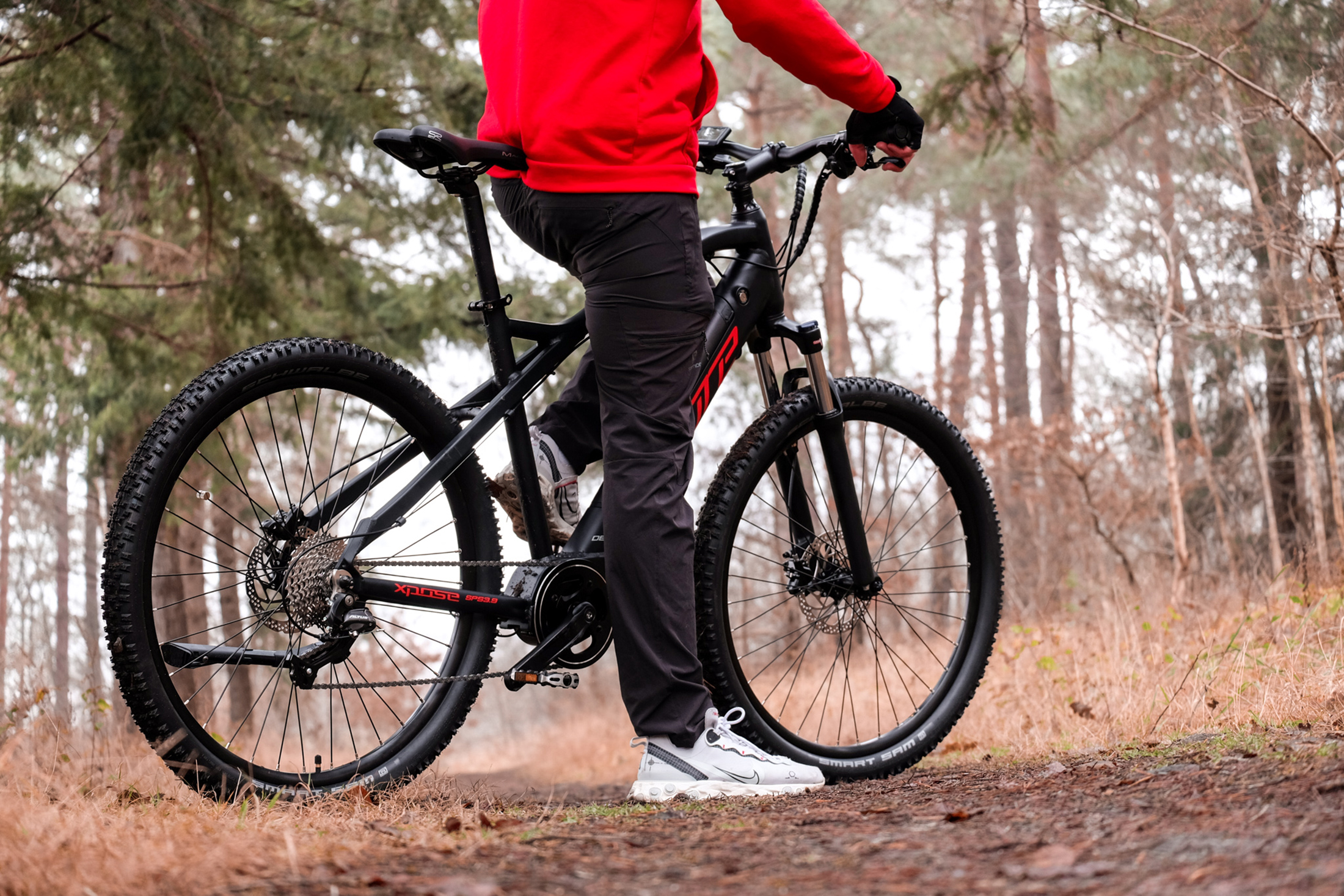 ADORE Xpose Mountainbike (Laufradgröße: 27,5 Zoll, Wh, Herren-Rad, Rahmenhöhe: 504 cm, 51 Schwarz)