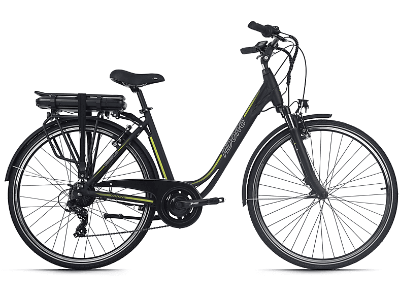 ADORE Versailles Citybike (Laufradgröße: 28 Zoll, Rahmenhöhe: 48 cm, Damen-Rad, 374.4, Schwarz)