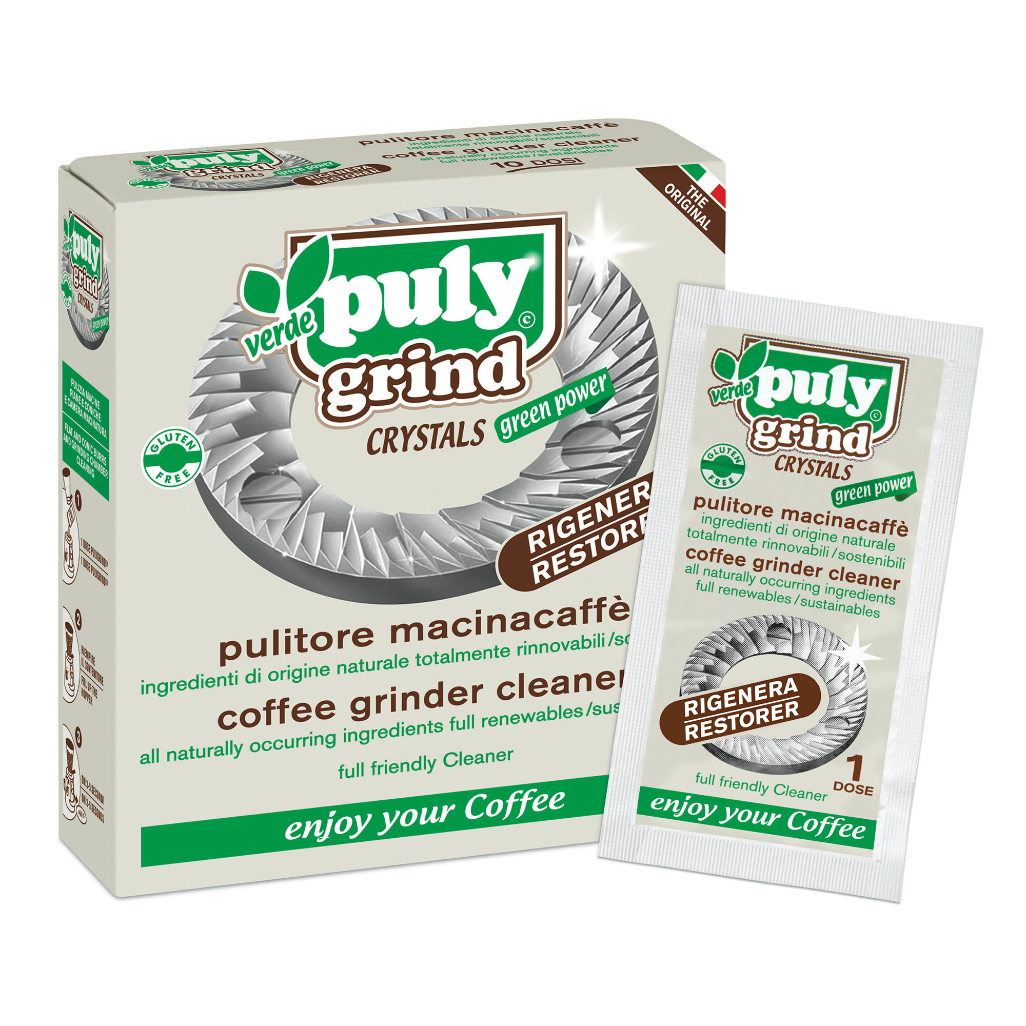 Grind PULY Crystals Kaffeemühlen-Reiniger