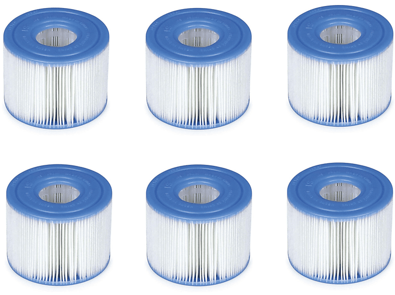 PUREBURG Paquete de 6 filtros de repuesto compatibles con MeacoDry Arete One 18L, 20L y 25L deshumidificador purificador de aire 2 en 1, 26 x 22 cm