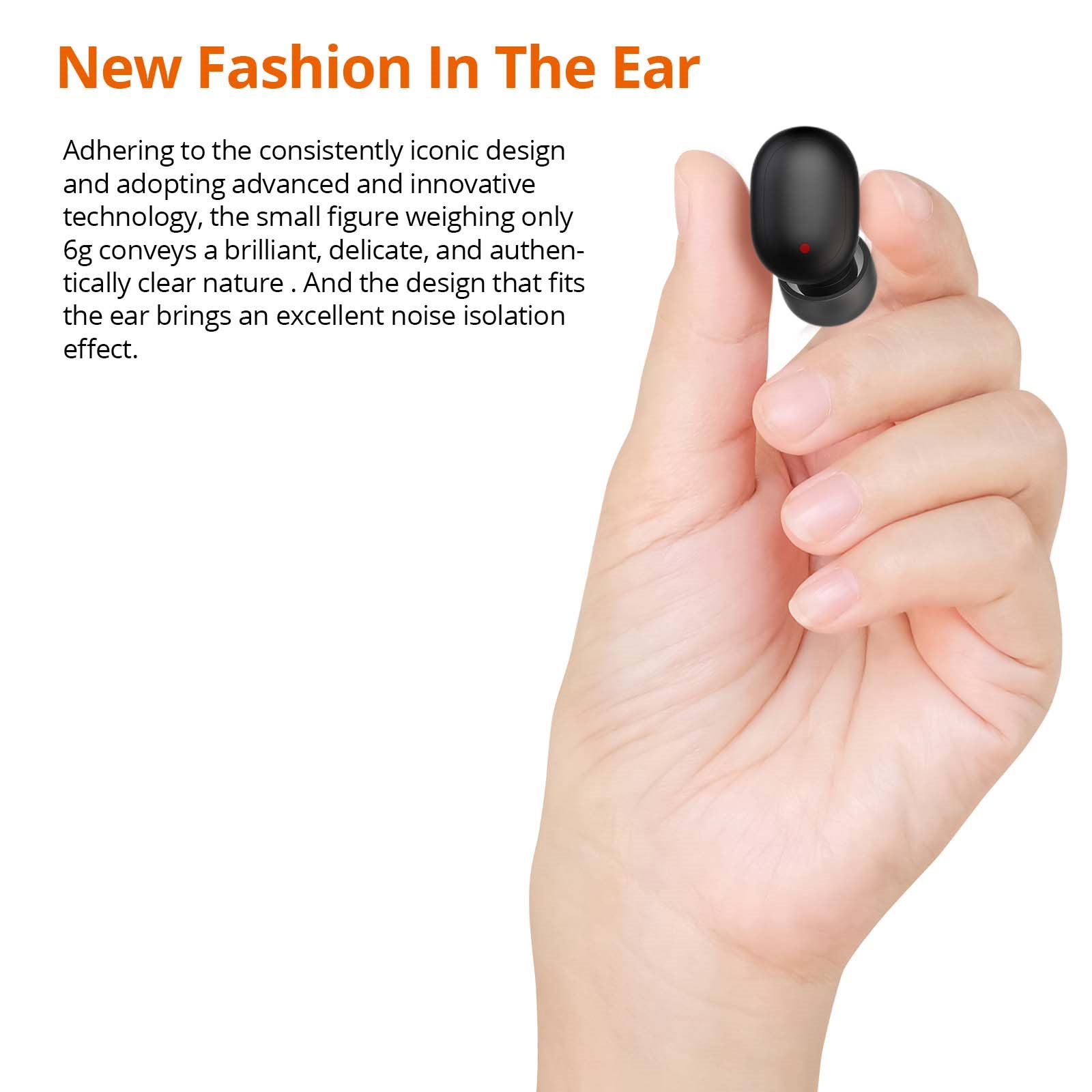 RIVERSONG RS-EA225, In-ear Kopfhörer schwarz Bluetooth