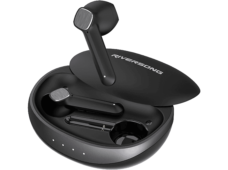 RIVERSONG RS-EA209, In-ear Kopfhörer Bluetooth schwarz