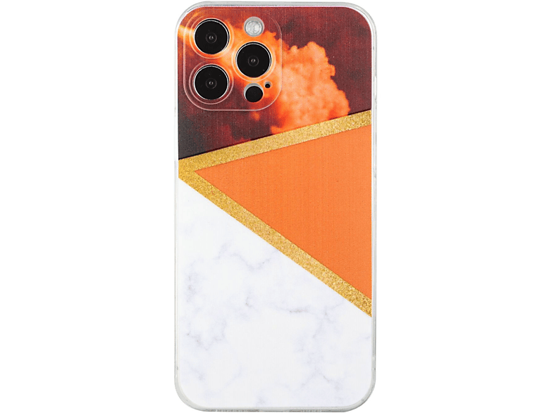 KÖNIG DESIGN Case, Backcover, Apple, iPhone 13 Pro, Orange