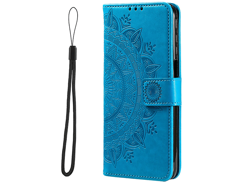 KÖNIG DESIGN Book Case, 11 Note Xiaomi, Bookcover, Blau 11S / Global, Note Redmi