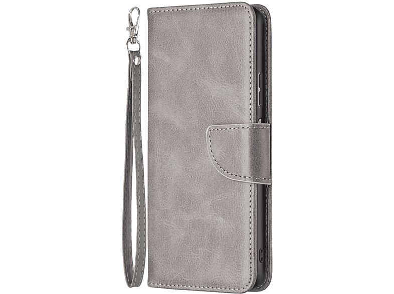 KÖNIG DESIGN Book Case, Bookcover, Blade A71, ZTE, Grau