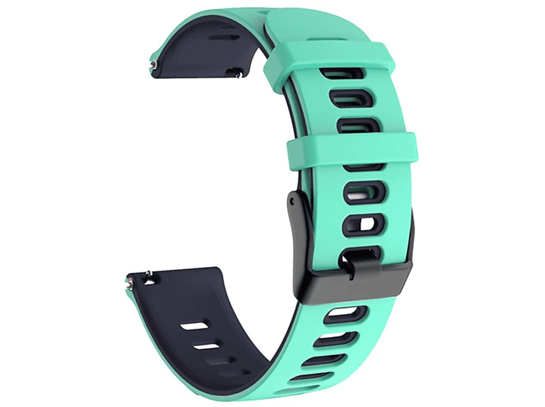 KÖNIG DESIGN Sportarmband, 42mm, Ersatzband, 2 Magic Blau Watch Honor, Pfefferminzgrün