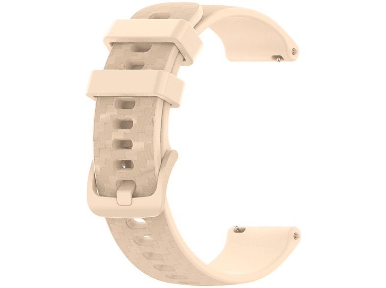 KÖNIG DESIGN Sportarmband, Ersatzband, Huawei, GT Watch 3 42mm, Beige