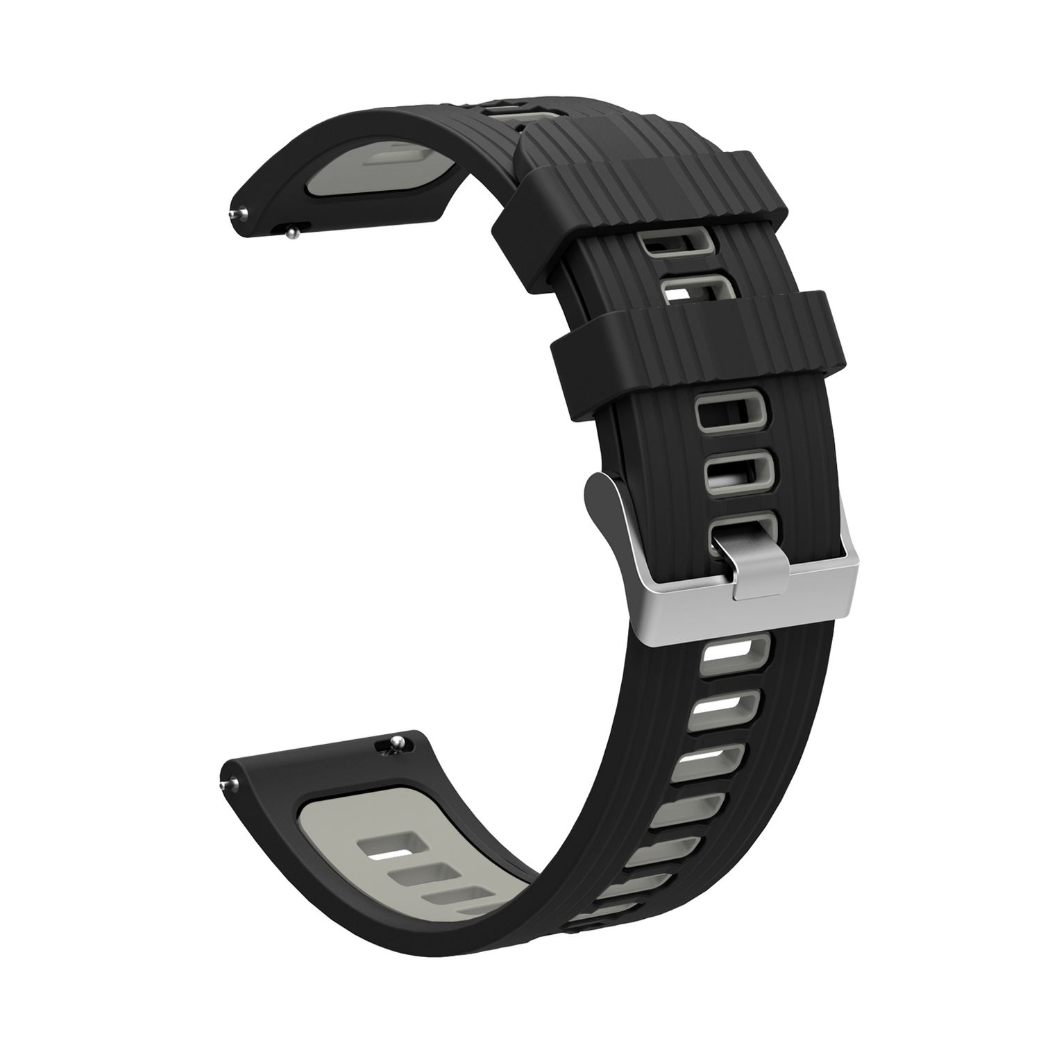 Sportarmband, DESIGN 3 Watch Schwarzgrau Huawei, 42mm, KÖNIG Ersatzband, GT