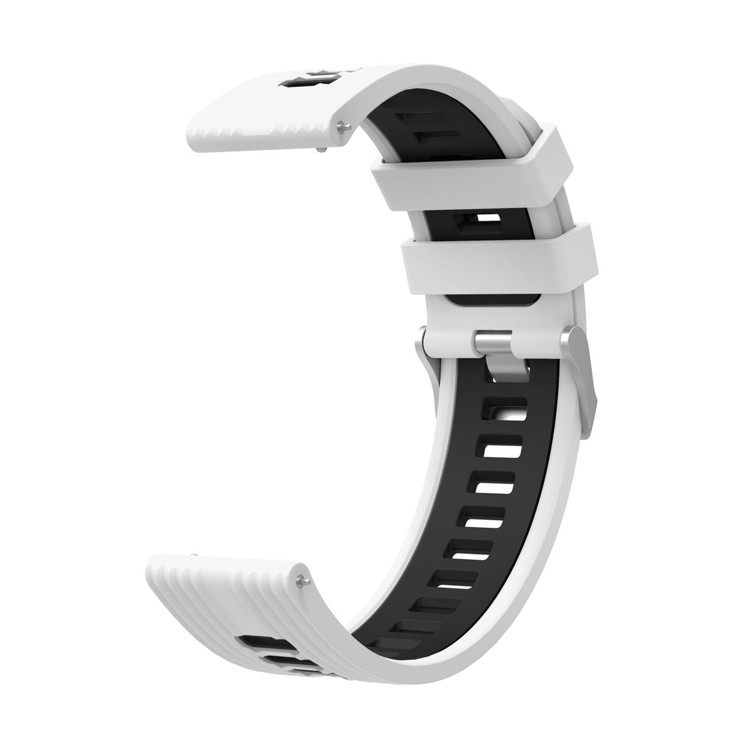 KÖNIG DESIGN Sportarmband, Ersatzband, Huawei, Schwarz Weiß Watch GT 3 42mm