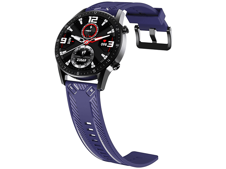 KÖNIG DESIGN Sportarmband, Ersatzband, Huawei, GT Blau Watch 2 46mm