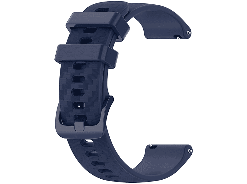 KÖNIG DESIGN Sportarmband, Ersatzband, Huawei, 20mm, 2 Blau Watch
