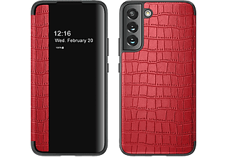 KÖNIG DESIGN Book Case, Bookcover, Samsung, Galaxy S22 Plus 5G, Rot