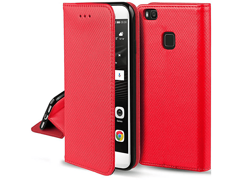 KÖNIG DESIGN Schutzhülle, Bookcover, Samsung, Galaxy S22 Ultra 5G, Rot
