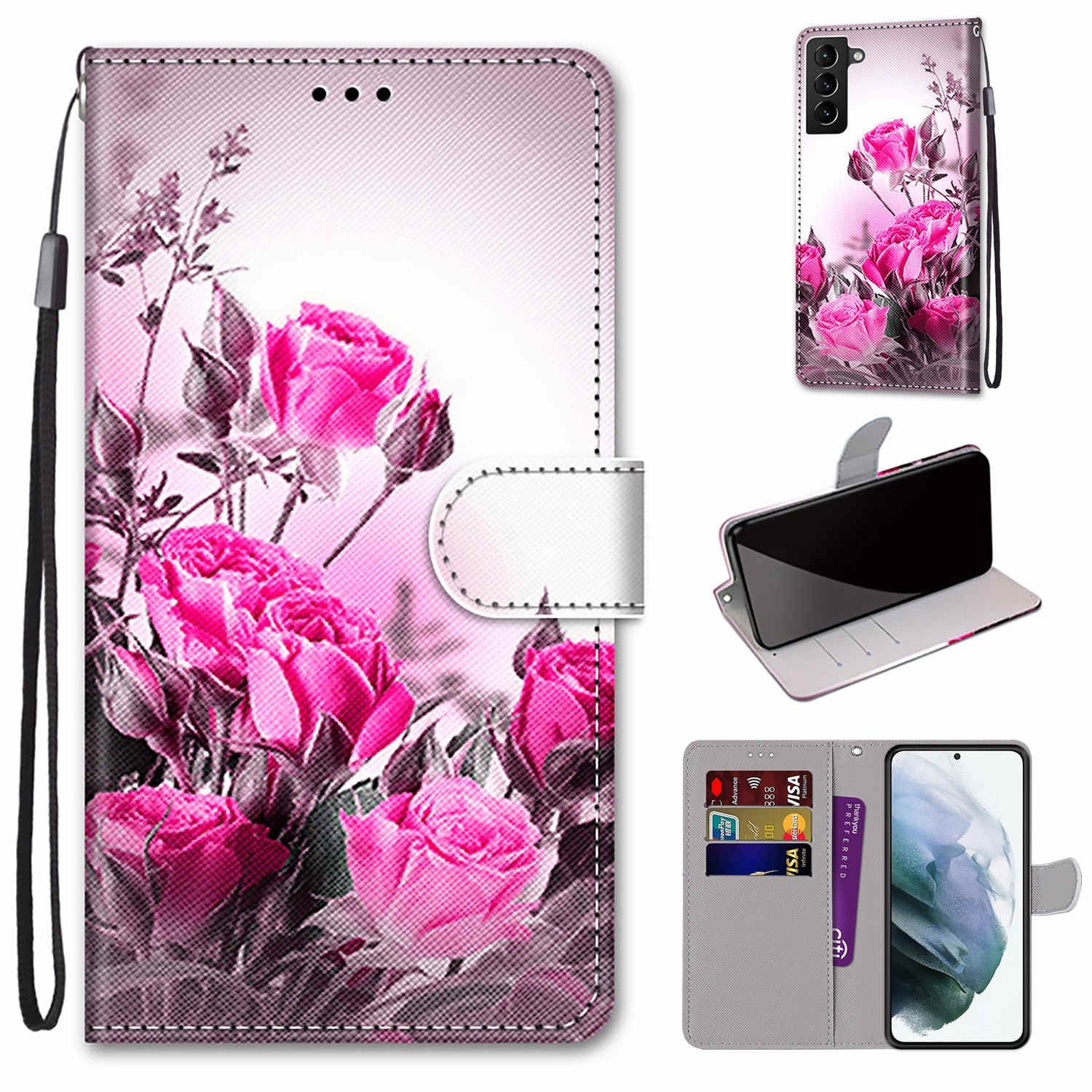 Samsung, Book S22 Plus KÖNIG Rose Bookcover, Case, DESIGN Galaxy Wilde 5G,