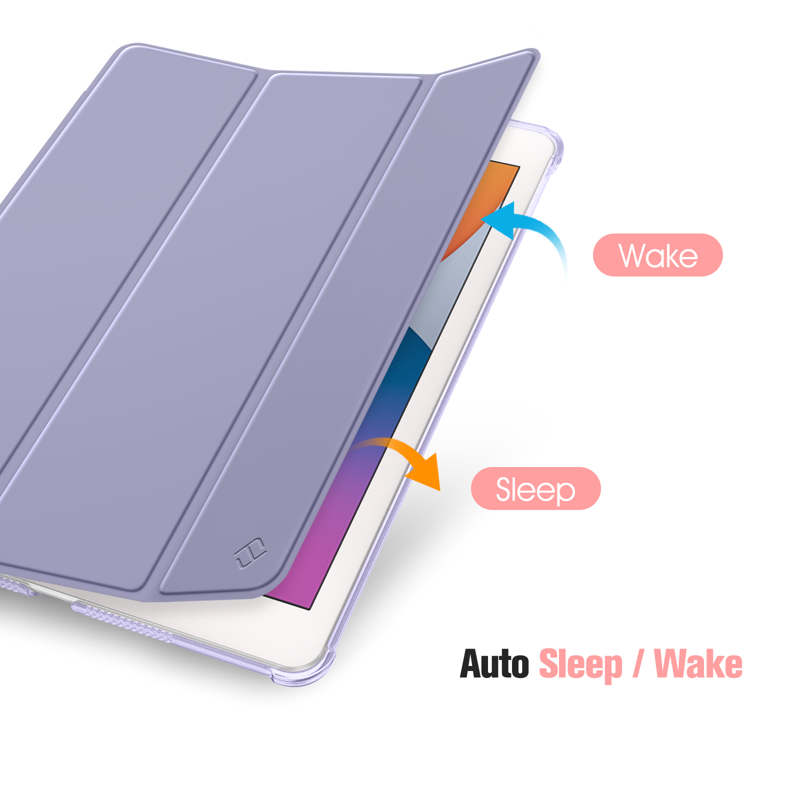 Apple Bookcover Hülle Tablethülle für Kunstleder, Violett Kunststoff, FINTIE