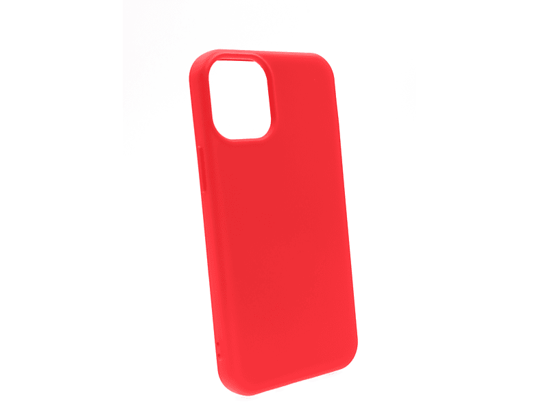 Backcover, 12 Rot Case, Silikon Apple, JAMCOVER iPhone mini,