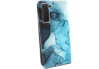 JAMCOVER Cover Marmor II, Bookcover, Samsung, Galaxy S21 FE, Mehrfarbig