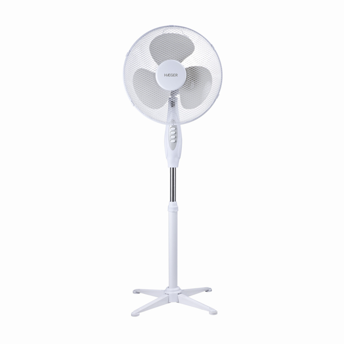 Ventilador De Pie haeger sf16w.009a 3 velocidades 45 40 cm cross wind aspas 40cm 130 45w