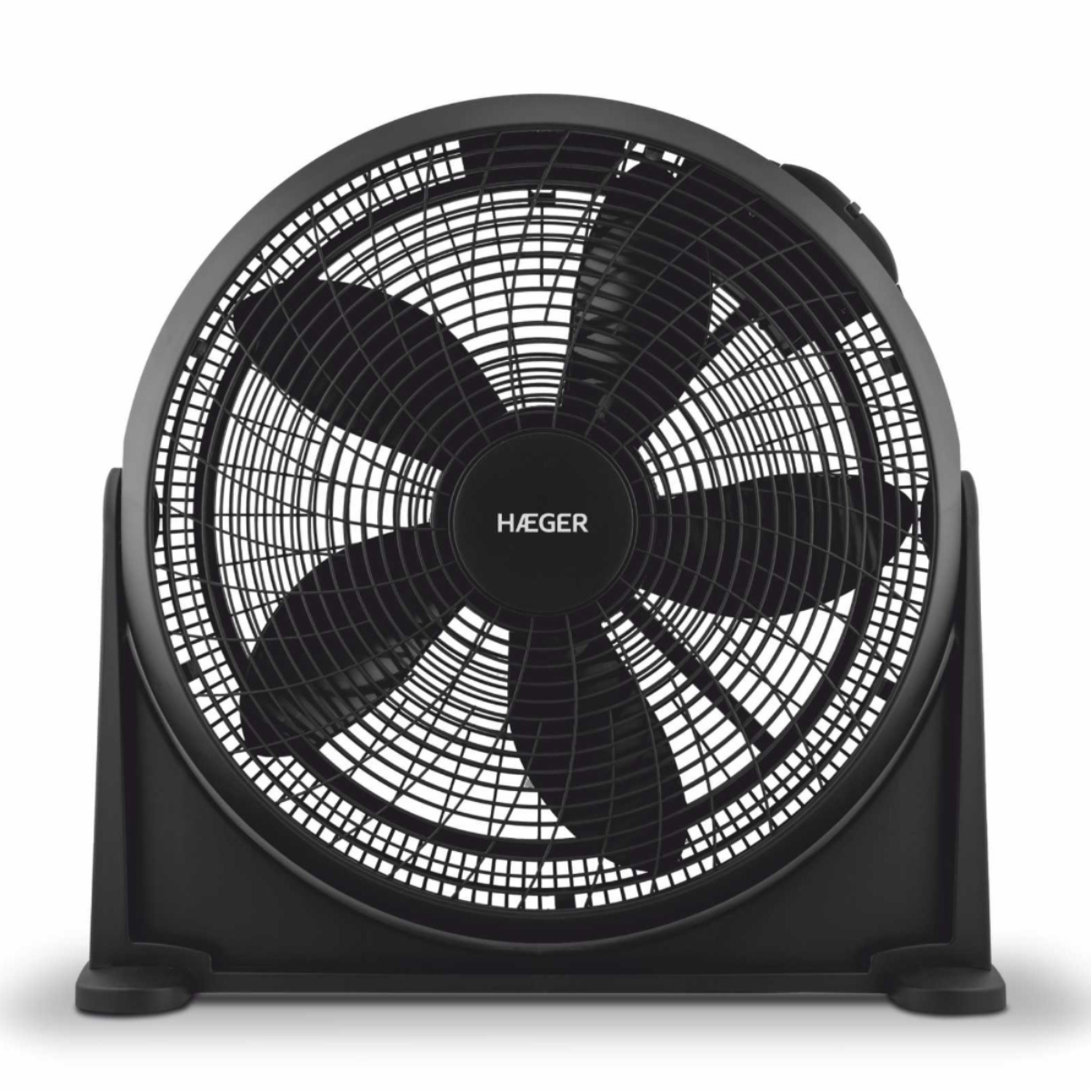 Ventilador de suelo HOVER PLUS;HAEGER, Negro