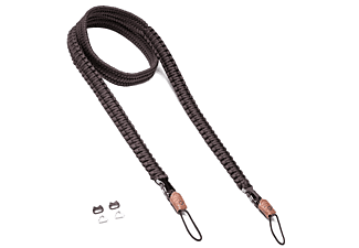 C-ROPE THE TRAVELER, 140cm lang, handgeflochten, Schnellverschluss, Paracord, Braun, Kameragurt, Dark Coffee, passend für Canon, Nikon, Sony, Fujifilm, Panasonic, Olympus, Leica (Für alle System- & Spiegelreflexkameras geeignet)