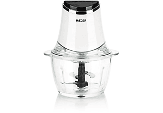 Picadora de alimentos - HAEGER CHOPPER GLASS, Blanco