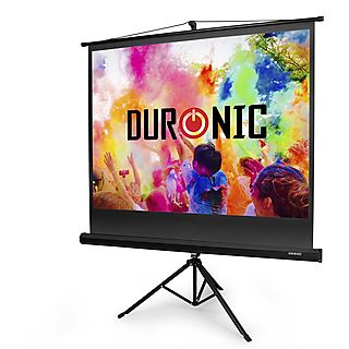 Pantalla para proyector - DURONIC Duronic TPS50 Pantalla Proyección Trípode - Full 4K HD y 3D, 50 4:3 (102 cm X 76 cm)