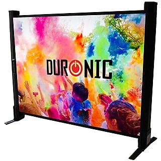 Pantalla para proyección - DURONIC Duronic DPS40/43 Pantalla Proyección Plegable Escritorio Proyector 4K Full HD 3D 4:3 40" (81x61cm)