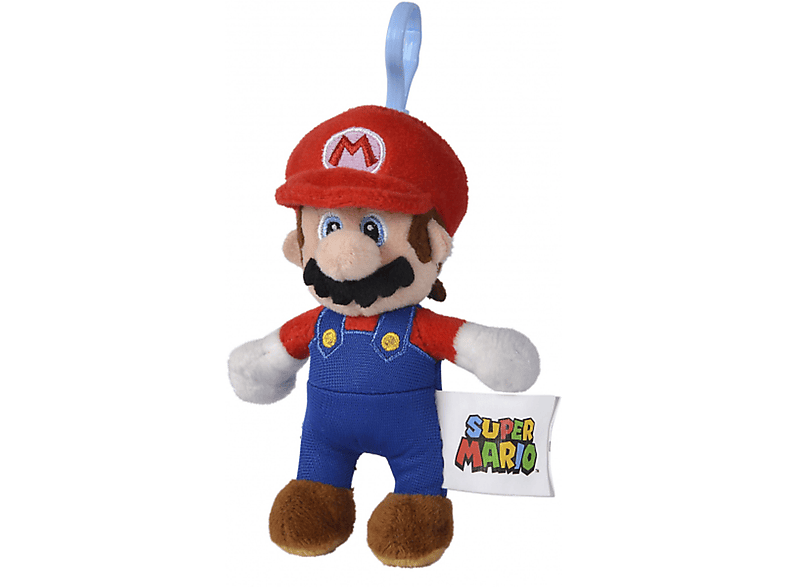 - Mario - Super Plüsch cm 15 Mario Schlüsselanhänger