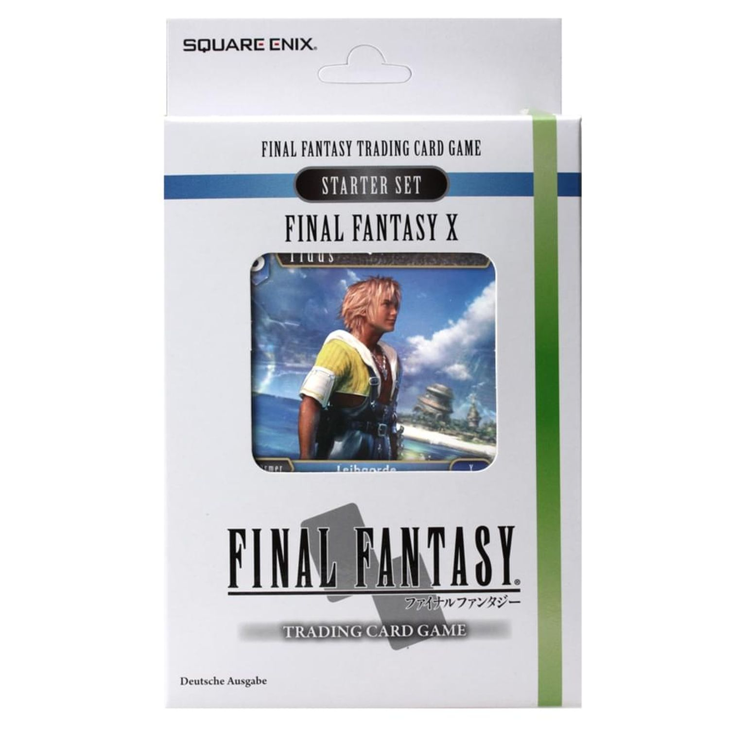 Fantasy Square X Trading Enix Final Cards Wasser Wind & Starter -