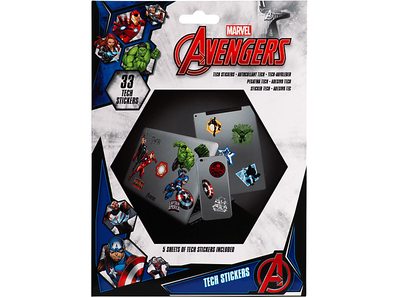 Tech Sticker - Avengers