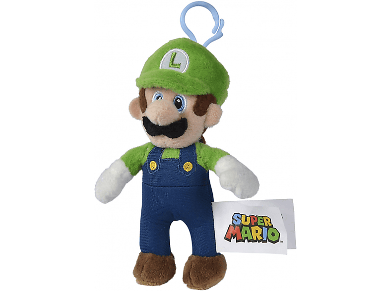 Schockierender Sonderpreis Super Mario - Schlüsselanhänger cm Luigi 15 - Plüsch