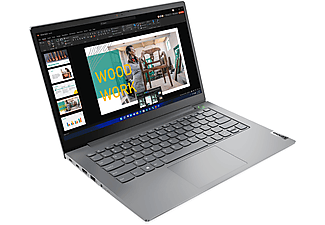 LENOVO ThinkBook 14 G3, fertig eingerichtet, Notebook mit 14 Zoll Display, 24 GB RAM, 250 GB SSD, AMD Radeon RX Vega 7, Platinum Grey