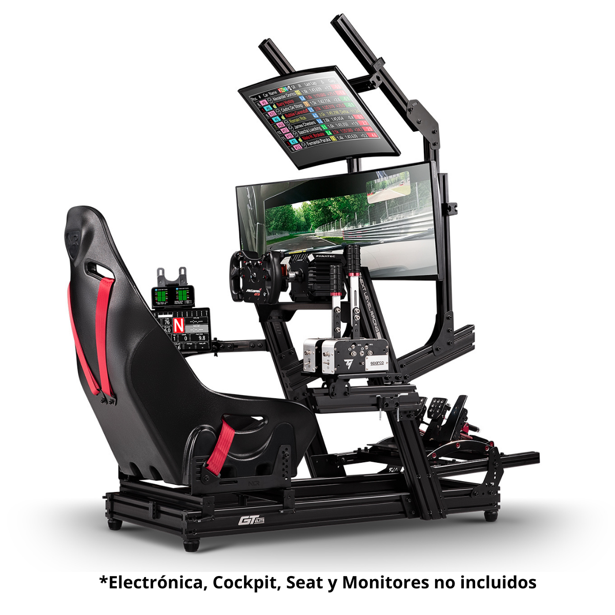 Accesorio Serie Elite - NEXT LEVEL RACING Elite Tablet/Button Box Mount Add-On, Gris metalizado
