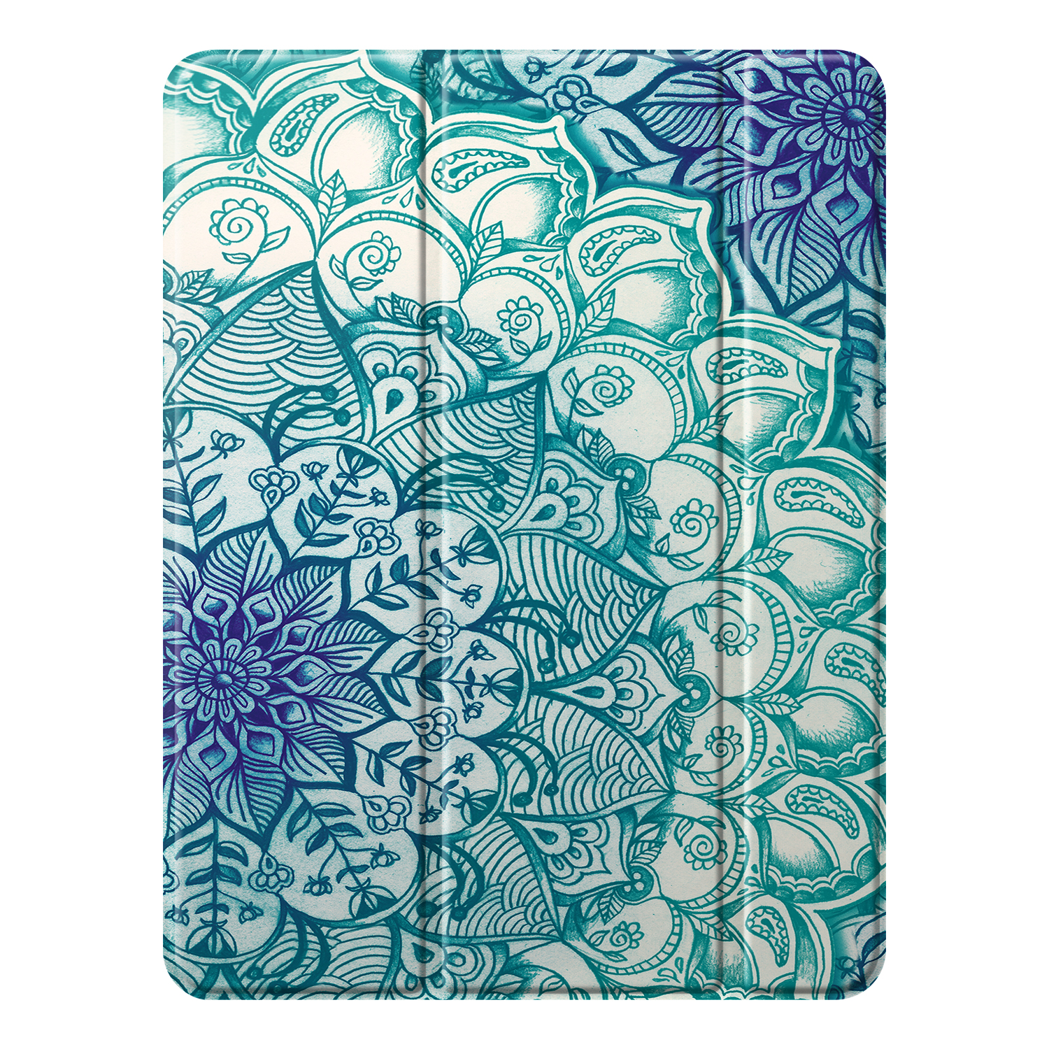 Tablethülle Polyurethan, Bookcover Apple Thermoplastisches Hülle für FINTIE smaragdblau