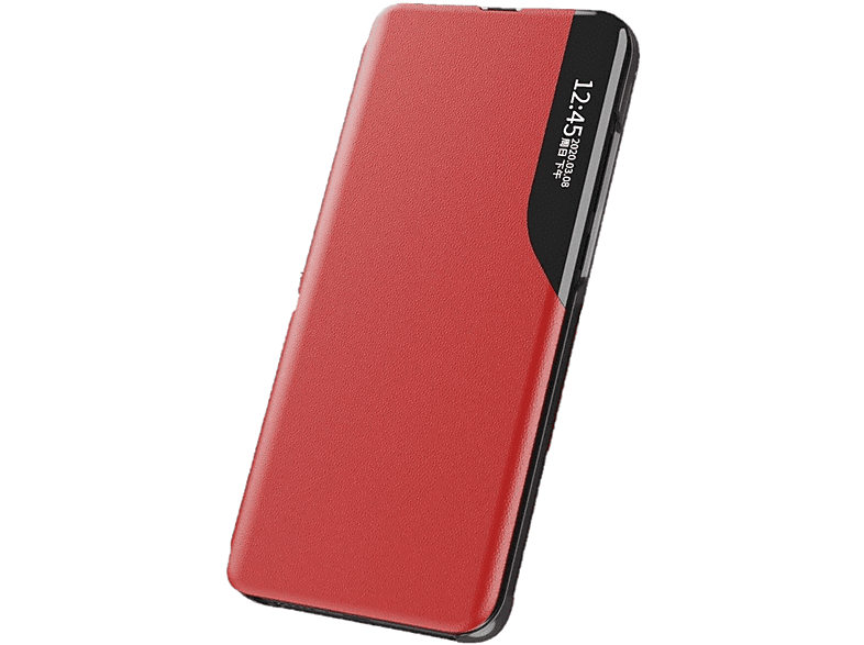 COFI Buch Tasche, Bookcover, Samsung, Galaxy Rot A33 5G