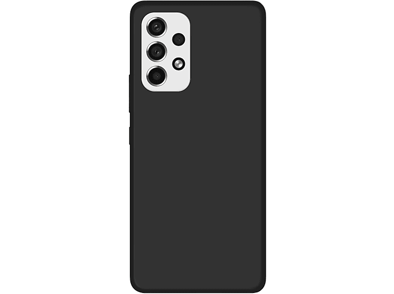 COFI Case 5G Silikon mit Handy 5G, A53 Hülle GALAXY kompatibel Backcover, GALAXY Cover Basic SAMSUNG, A53 TPU Schutz Schwarz, Schwarz Soft SAMSUNG