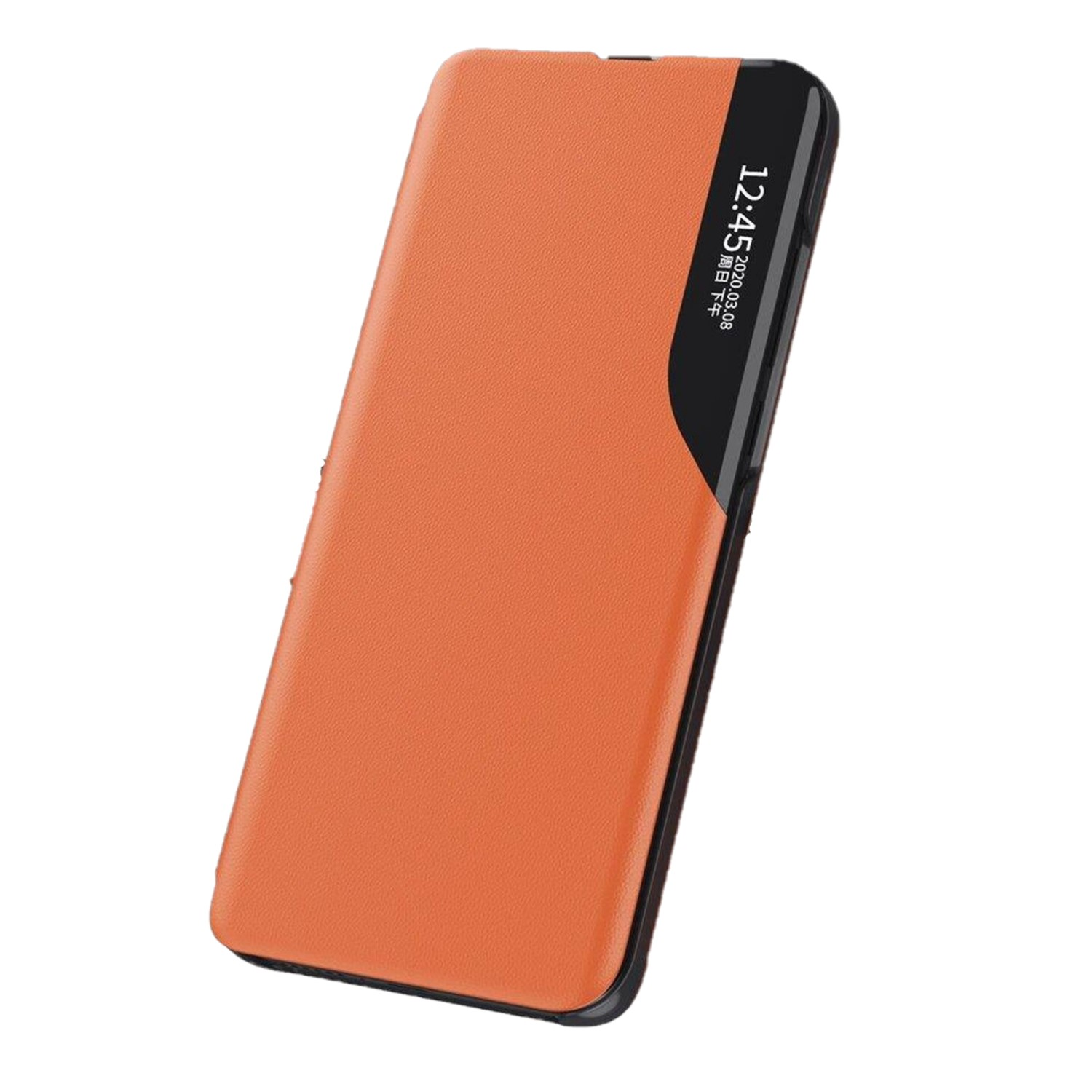 COFI Buch Samsung, Plus S22 Orange Bookcover, (SM-906B), Tasche, Galaxy