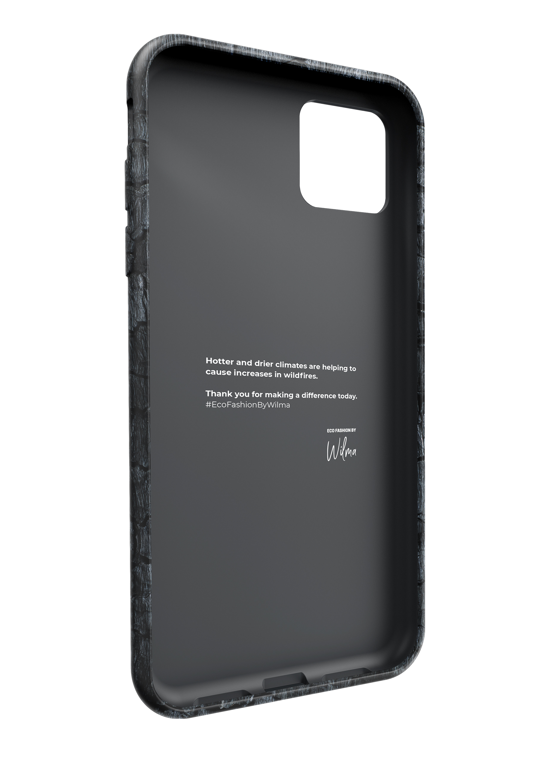 ECO FASHION BY WILMA P12PM, Pro Backcover, black 12 iPhone Apple, Max