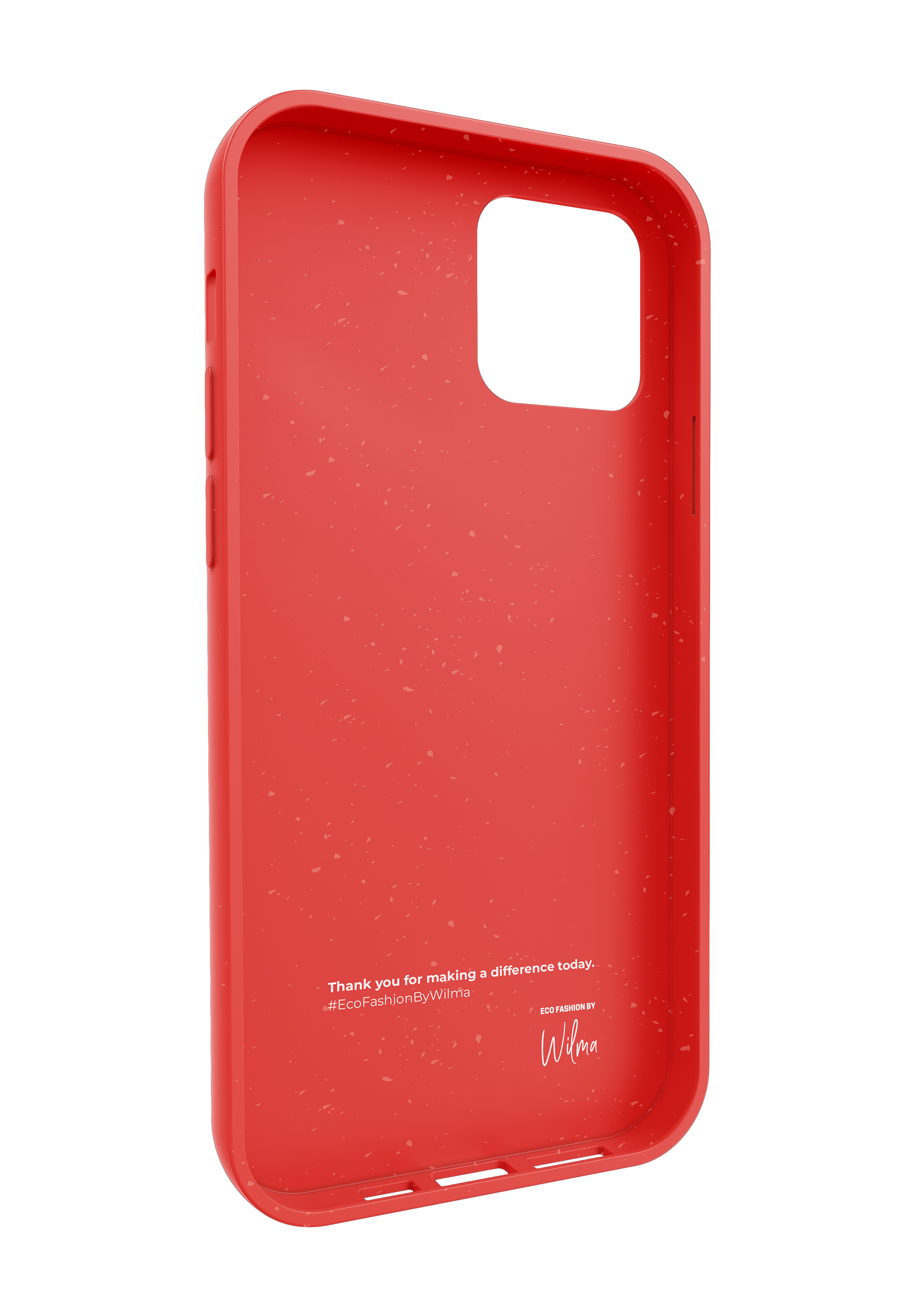 Backcover, BY FASHION ECO P12PM, WILMA Apple, iPhone 12 red Pro Max,