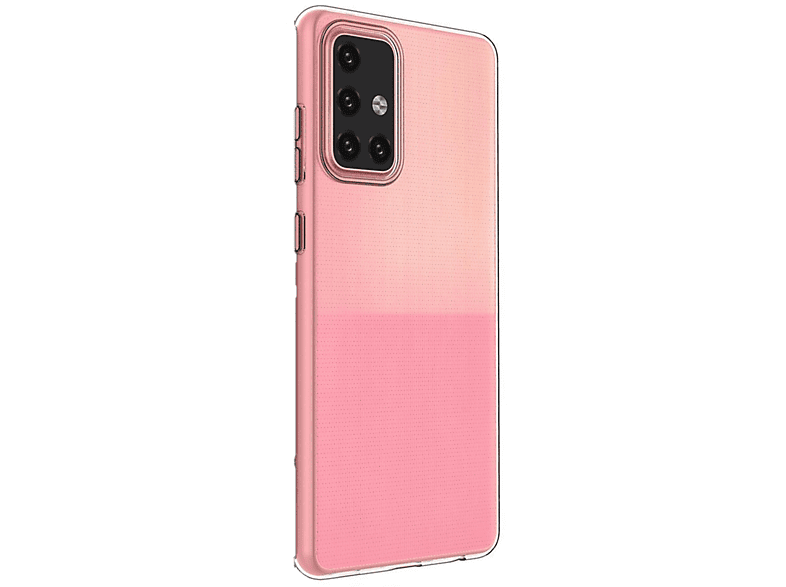 COFI Silikon Hülle, Backcover, Samsung, Galaxy A73 5G, Transparent