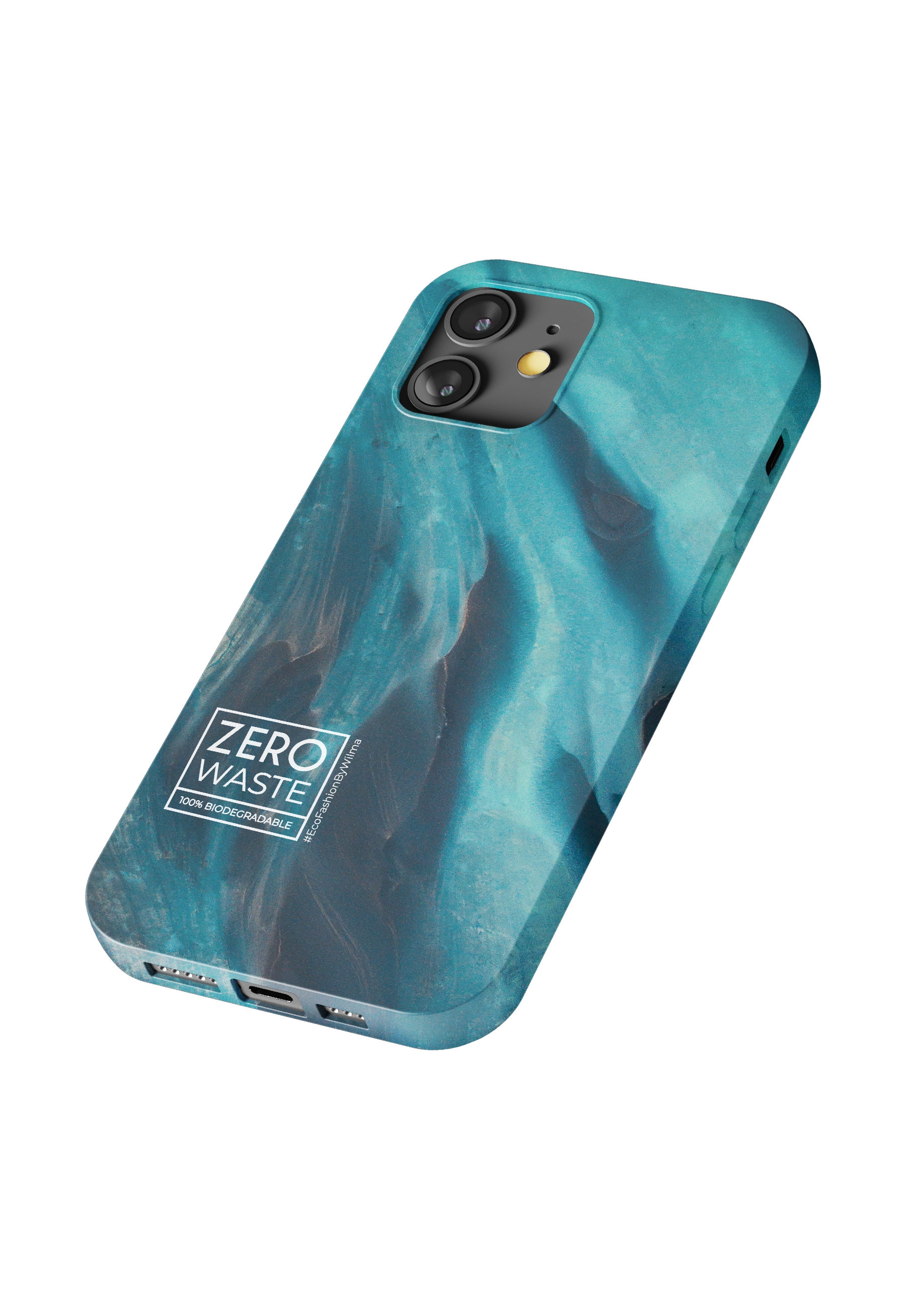 WILMA Mini, iPhone blue ECO Apple, BY Backcover, _IP12, 12 FASHION