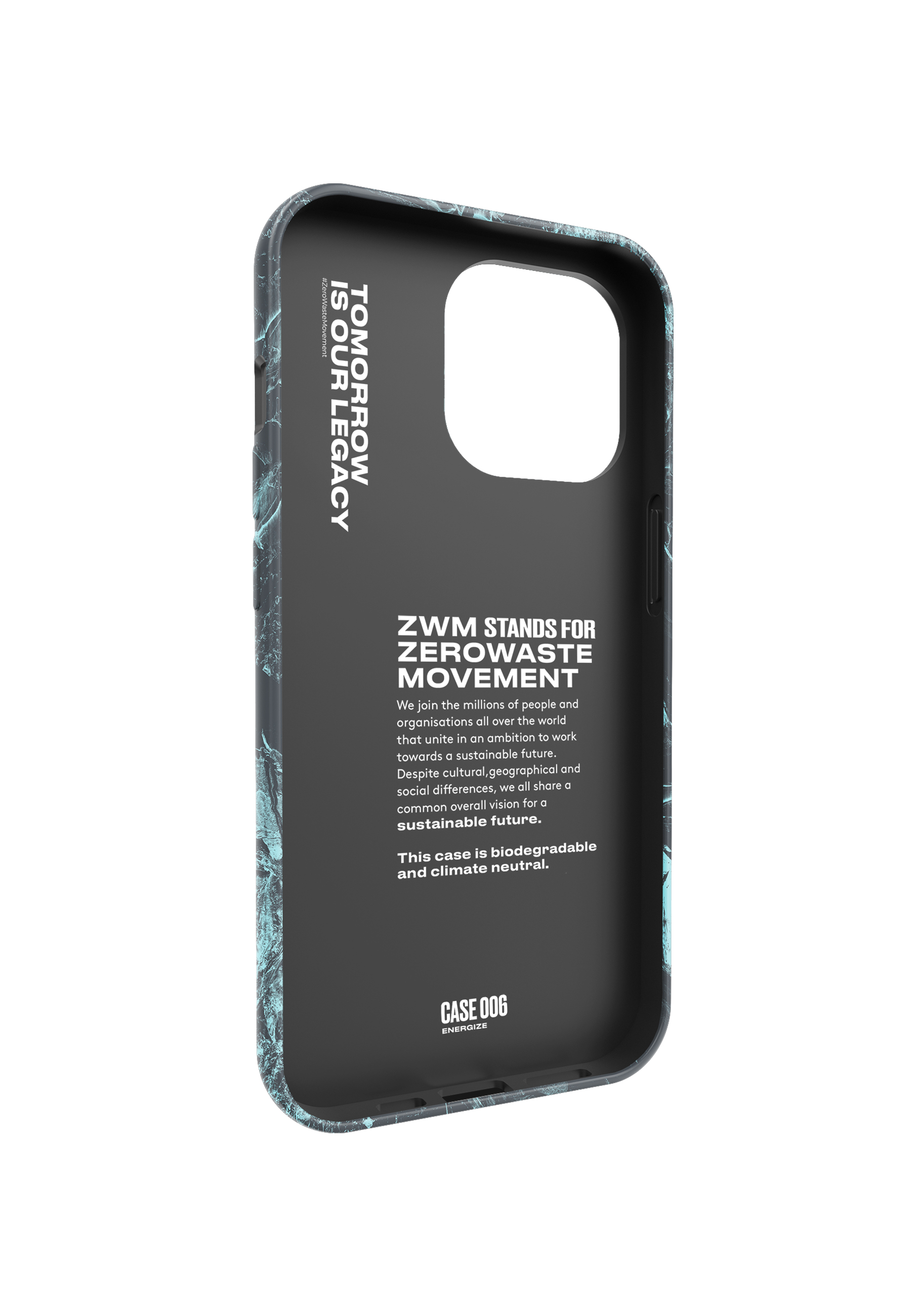 Pro, ZWM 12/12 Apple, iPhone Backcover, blue/black _13PM,