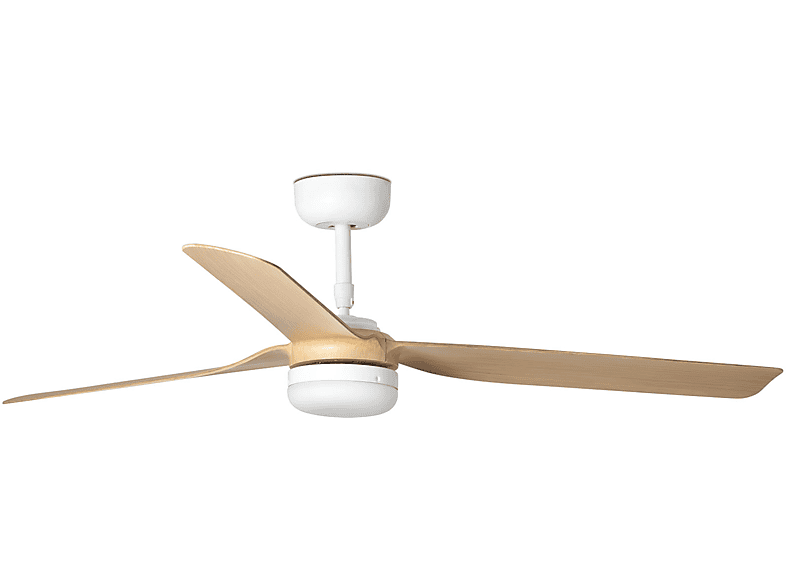 Watt) (33 FARO Holzfarben Punt Deckenventilator