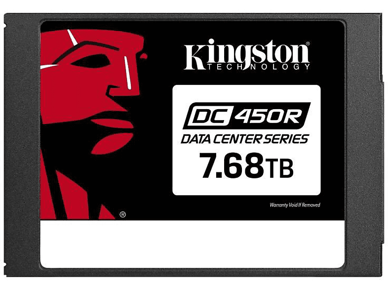 KINGSTON Kingston Data Center DC450R (SSD - 7.68TB intern, 7,68 TB, verschlüsselt), Zoll, SATA SSD, 2,5 intern 6Gb/s