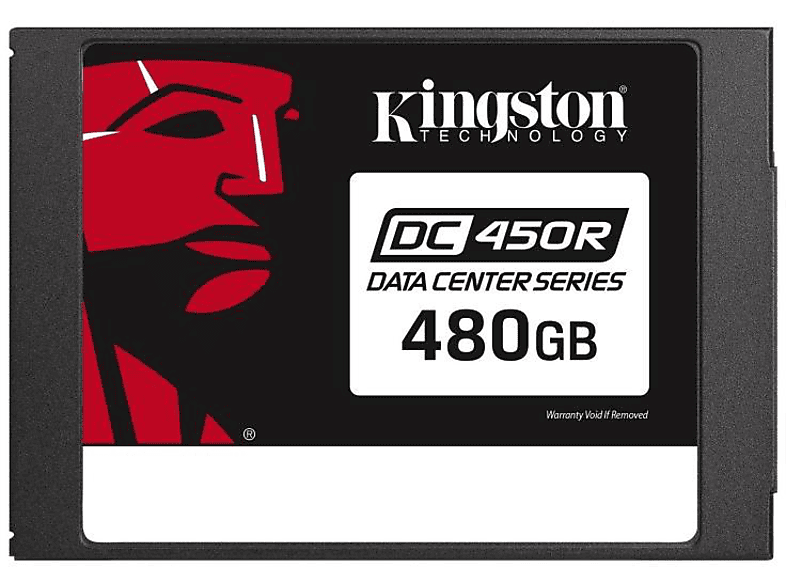 KINGSTON Kingston Data Center DC450R - 480GB (SSD intern, SATA 6Gb/s, verschlüsselt), 480 GB, SSD, 2,5 Zoll, intern