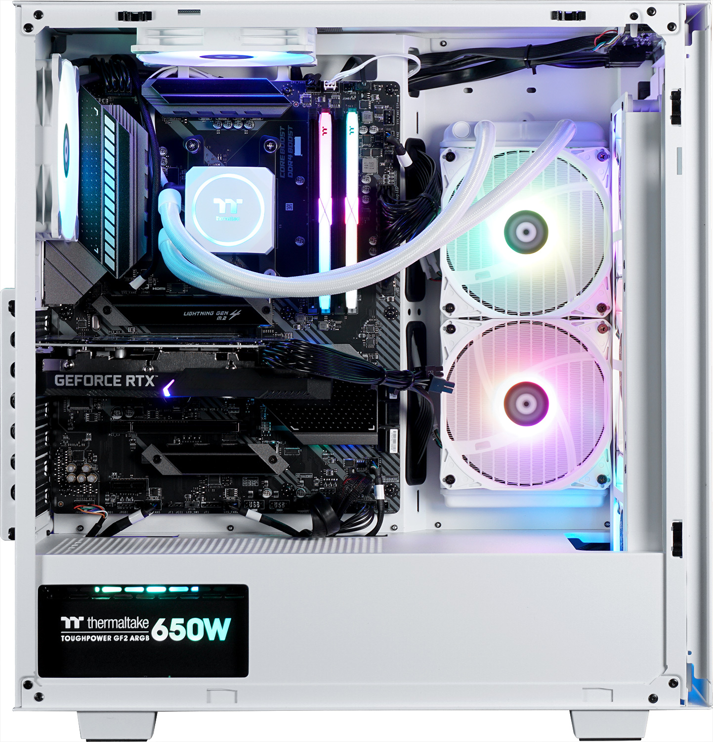 White, Kallisto Gaming-PC GB Windows 64-Bit, SSD Home mit Microsoft Prozessor, AMD THERMALTAKE 1 5 TB RAM, 16 10 Ryzen™