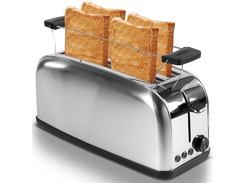 STEINBORG SB-2070 Toaster 4) Watt, Schlitze: (1400 Silber